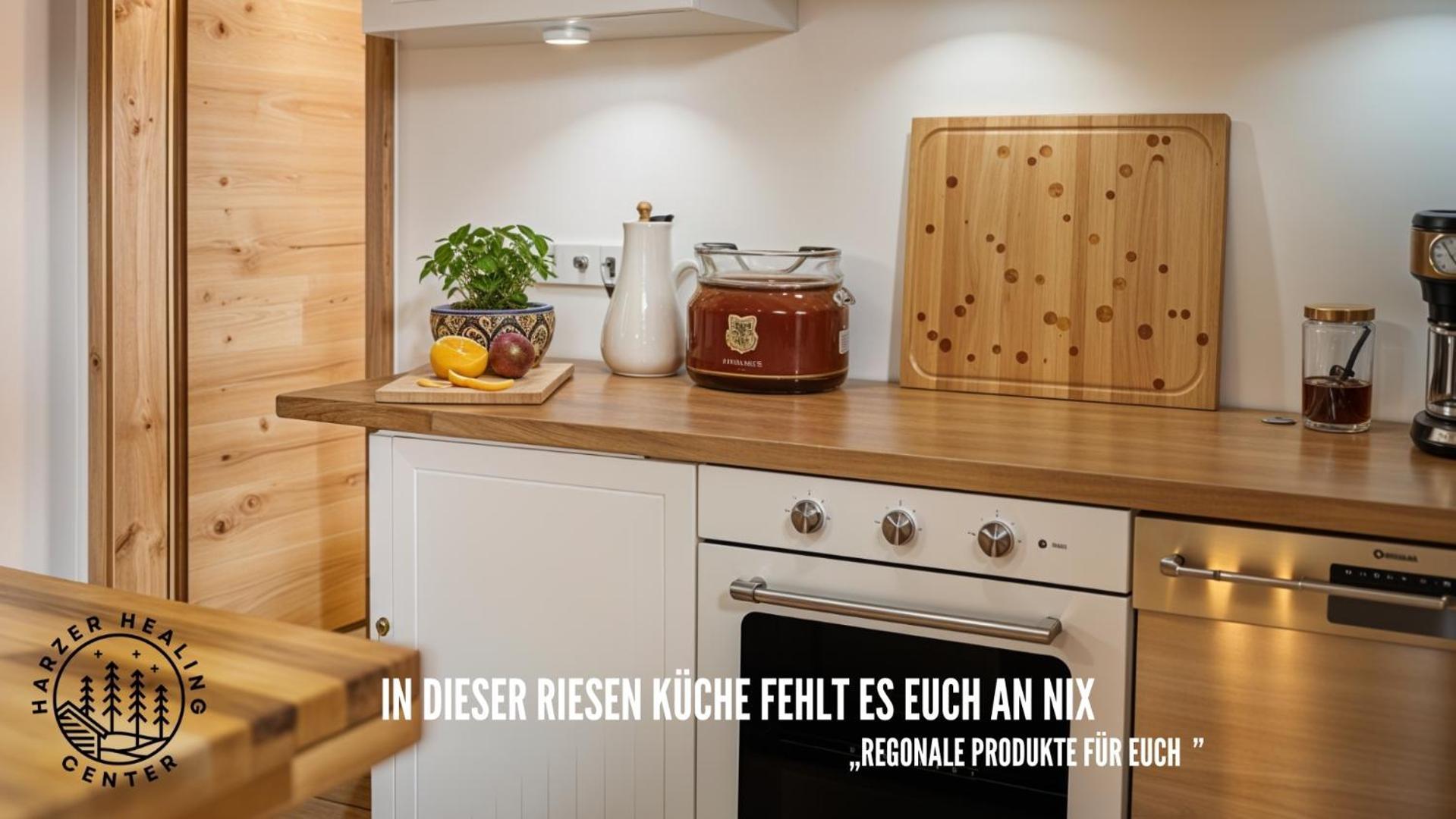 Harzer Healing Center 2024 Romantische Landhauswohnung Mit Fussbodenheizung,xxl Kochinsel,xxl Regenduschen,modern,hochwertig,persoenlich,vollausgestattet Apartment