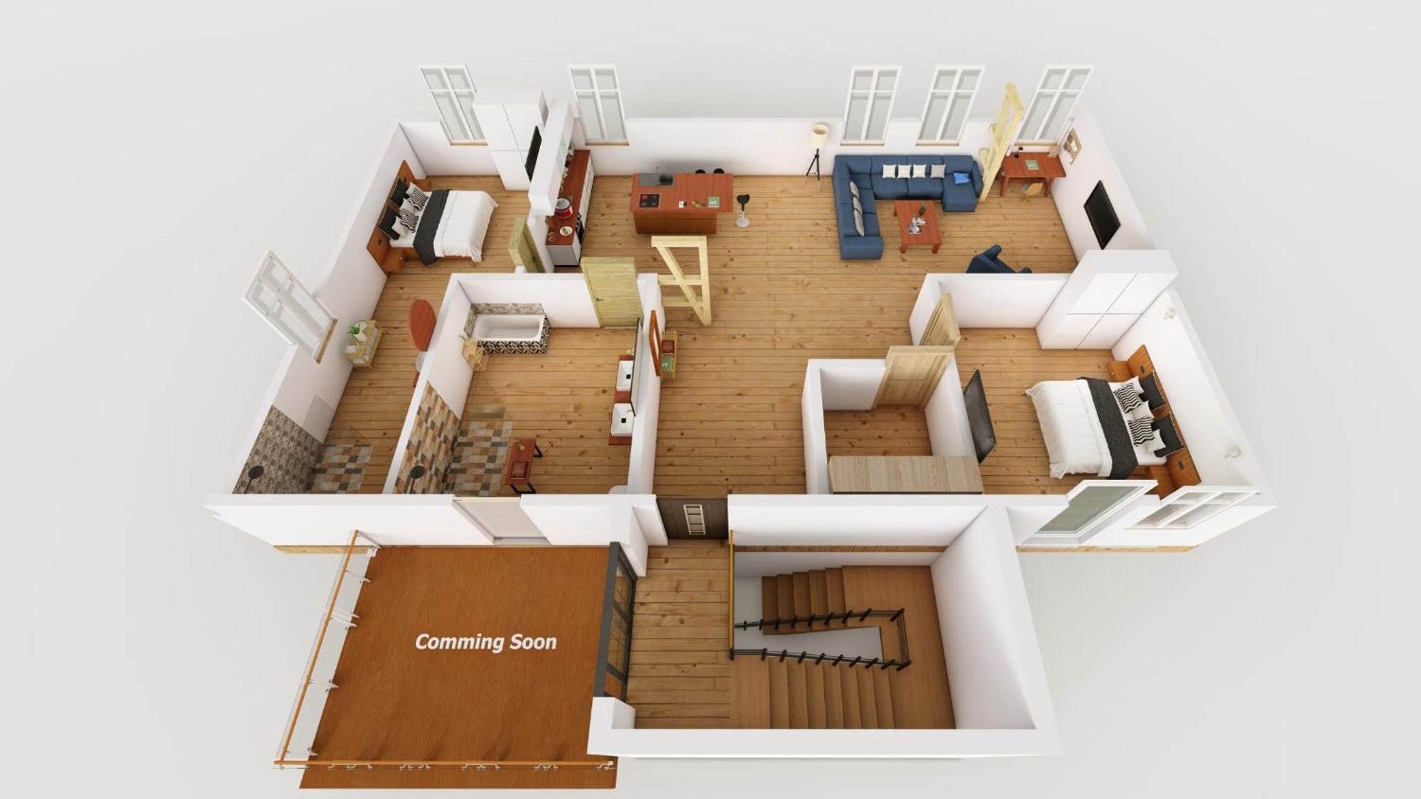 Apartment Harzer Healing Center 2024 Romantische Landhauswohnung Mit Fussbodenheizung,xxl Kochinsel,xxl Regenduschen,modern,hochwertig,persoenlich,vollausgestattet Elbingerode (Saxony-Anhalt)